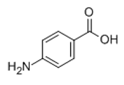 p-aminobenzoic acid